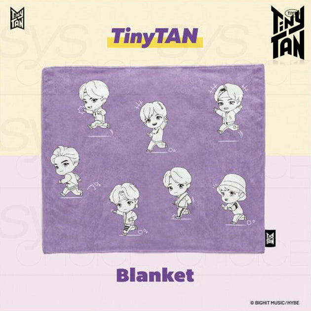 TINYTAN OFFICIAL BLANKET – K Pop Pink Store [Website]