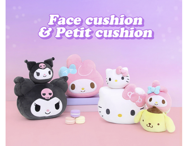 [SANRIO] FACE CUSHION/ OFFICIAL