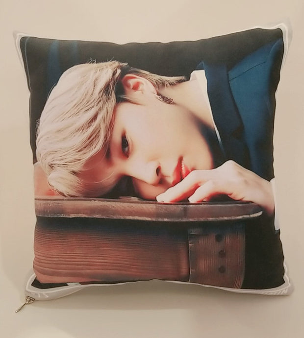 K-POP TWO - SIDED PHOTO PRINTED MINI PILLOW CUSHION - K Pop Pink Store