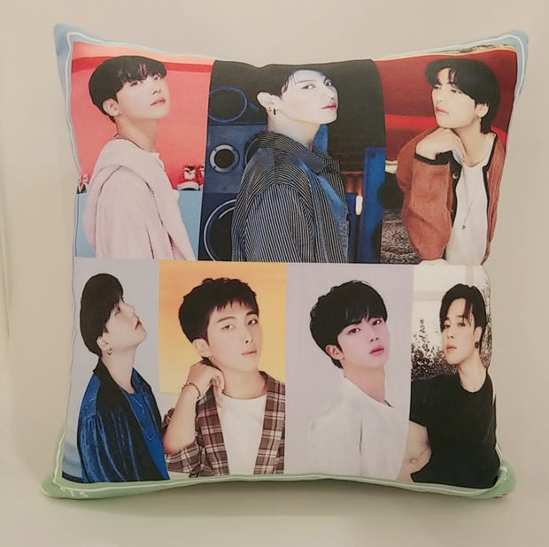 K-POP TWO - SIDED PHOTO PRINTED MINI PILLOW CUSHION - K Pop Pink Store