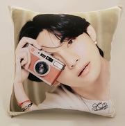 K-POP TWO - SIDED PHOTO PRINTED MINI PILLOW CUSHION - K Pop Pink Store