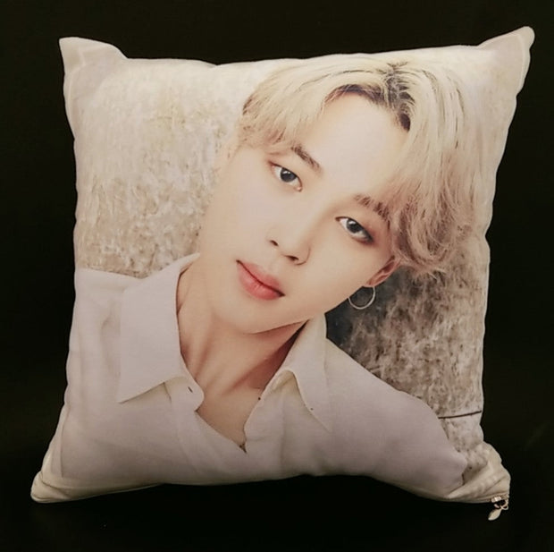 K-POP TWO - SIDED PHOTO PRINTED MINI PILLOW CUSHION - K Pop Pink Store