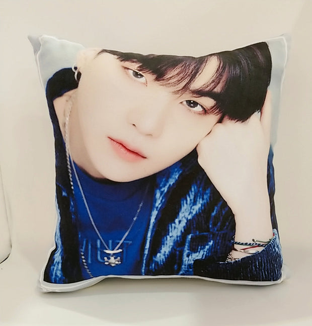 K-POP TWO - SIDED PHOTO PRINTED MINI PILLOW CUSHION - K Pop Pink Store