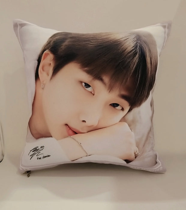 K-POP TWO - SIDED PHOTO PRINTED MINI PILLOW CUSHION - K Pop Pink Store