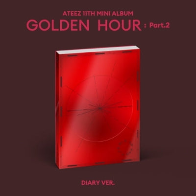 ( PRE ORDER ) ATEEZ- 11TH MINI ALBUM [GOLDEN HOUR PART 2] DIARY VER