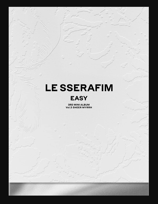 LE SSERAFIM - EASY (3RD ALBUM)