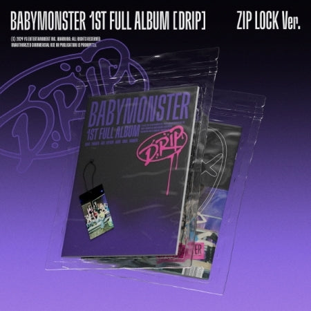 BABYMONSTER- 1ST FULL ALBUM [DRIP] ZIP LOCK VER