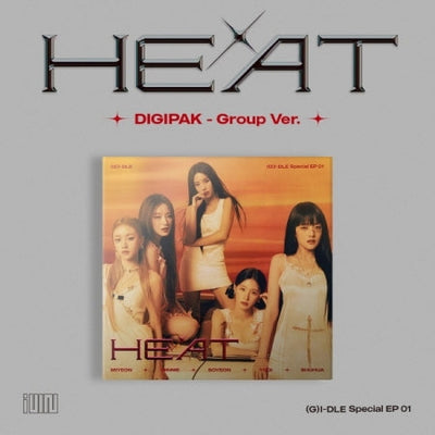 (G) I-IDLE  - HEAT (DIGIPAK - Group Ver.) SPECIAL ALBUM