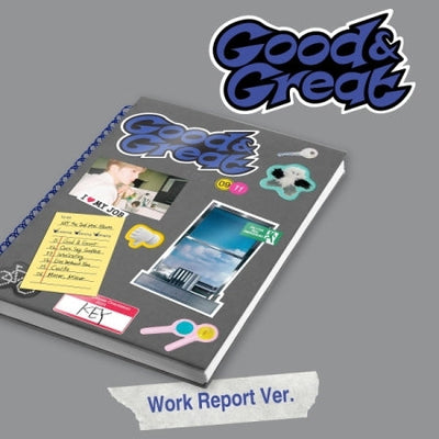 KEY - MINI 2TH ALBUM [Good & Great] (Work Report Ver.)