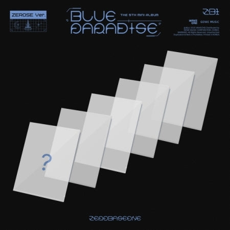 (PRE ORDER) ZEROBASEONE - MINI 5TH ALBUM [BLUE PARADISE] ZEROSE VER.