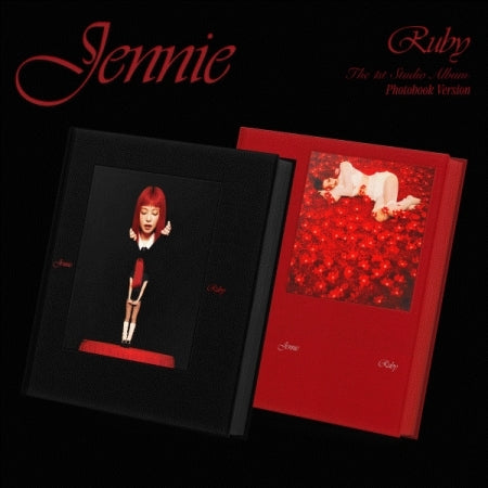 ( PRE ORDER ) JENNIE - The 1ST STUDIO ALBUM [RUBY] - PHOTOBOOK VER. (RANDOM)