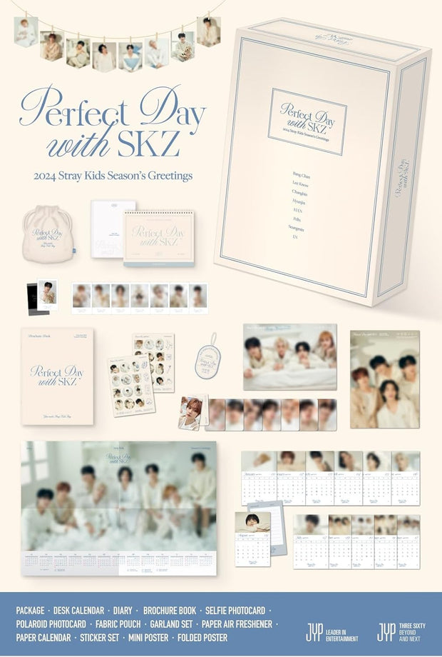 Stray Kids [ Perfect Day with SKZ ] 2024 Season's Greetings (INCLUSIONS)