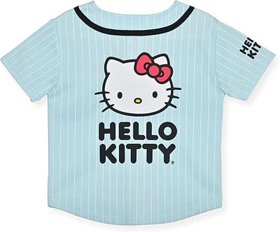 SANRIO - HELLO KITTY JERSEY TOP- BLUE