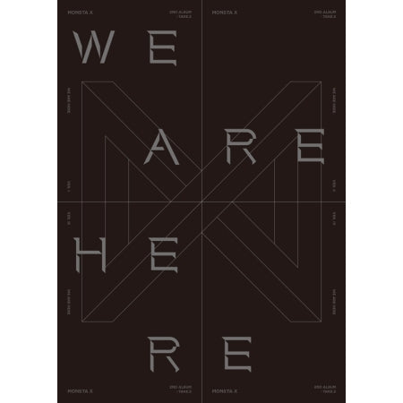 MONSTA X 2ND ALBUM - TAKE.2 [WE ARE HERE] - K Pop Pink Store