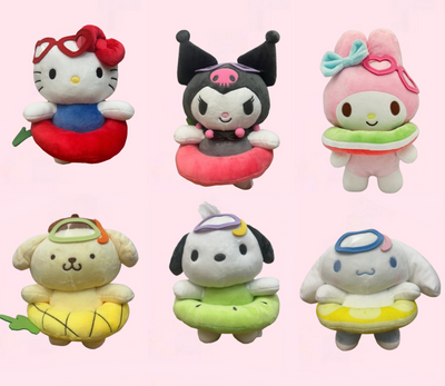 [SANRIO] SUMMER FLOAT PLUSH