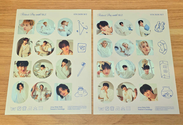 Stray Kids [ Perfect Day with SKZ ] 2024 Season's Greetings (INCLUSIONS)