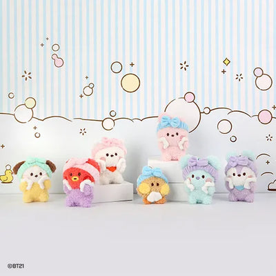 BT21 - BATH TIME KEYRING DOLL