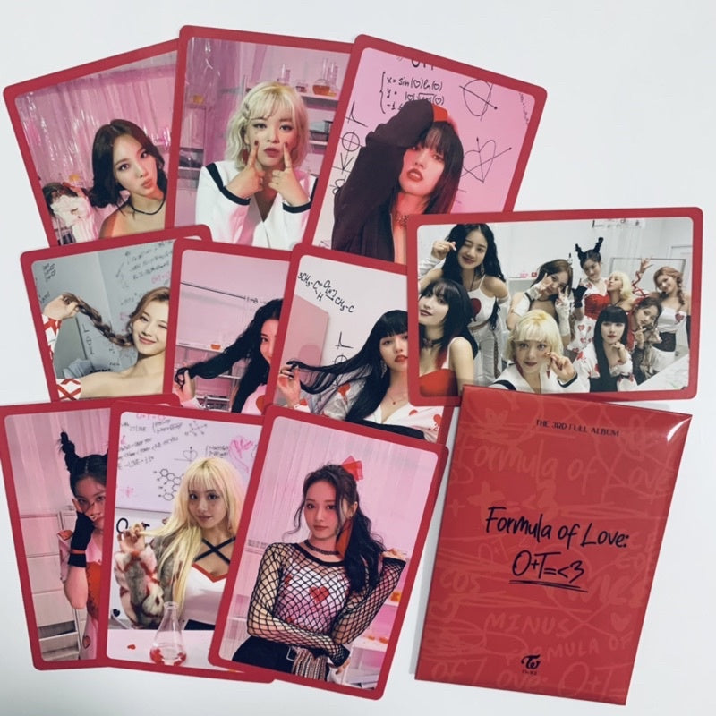 Twice Sale Formula Of Love Album Photocards hot