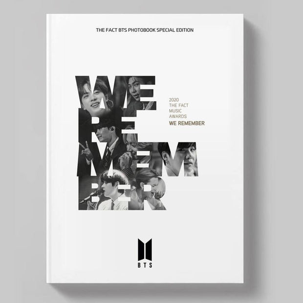 OFFICIAL BTS FACT PHOTOBOOK SPECIAL EDITION : WE REMEMBER - K Pop Pink Store