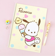 SANRIO - PINK MANGO SPIRAL NOTEBOOK